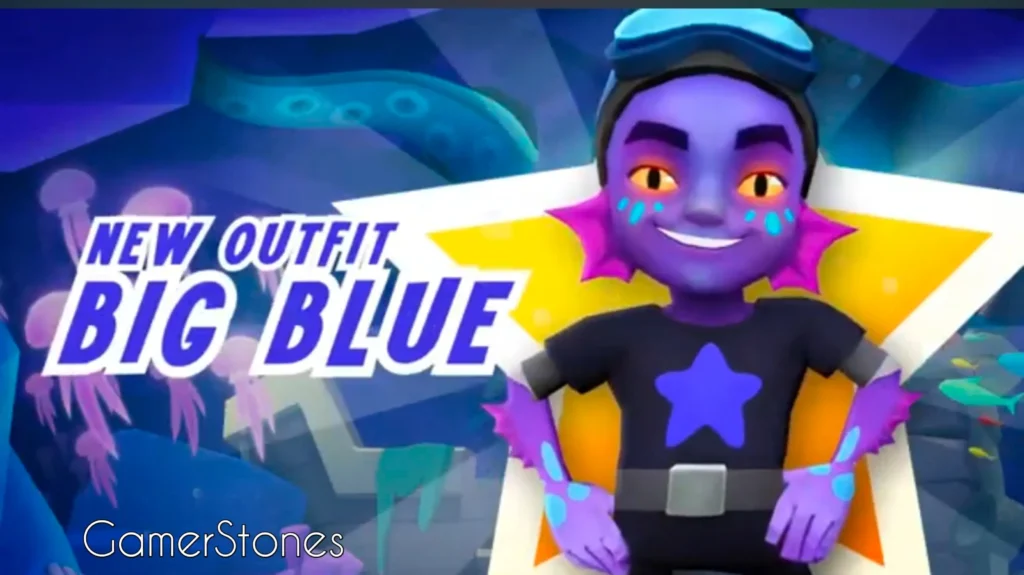 Big Blue New outfit in underwater city