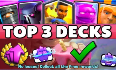 Top 3 Decks for Ramp Up Challenge in clash royale