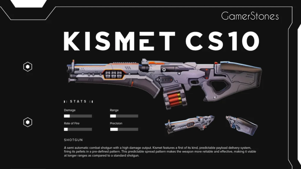 Kismet CS10 Gun in Indus Game