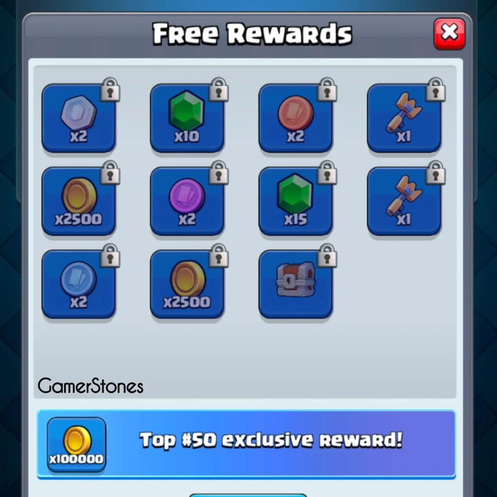 Triple Heist Tournament Free Rewards