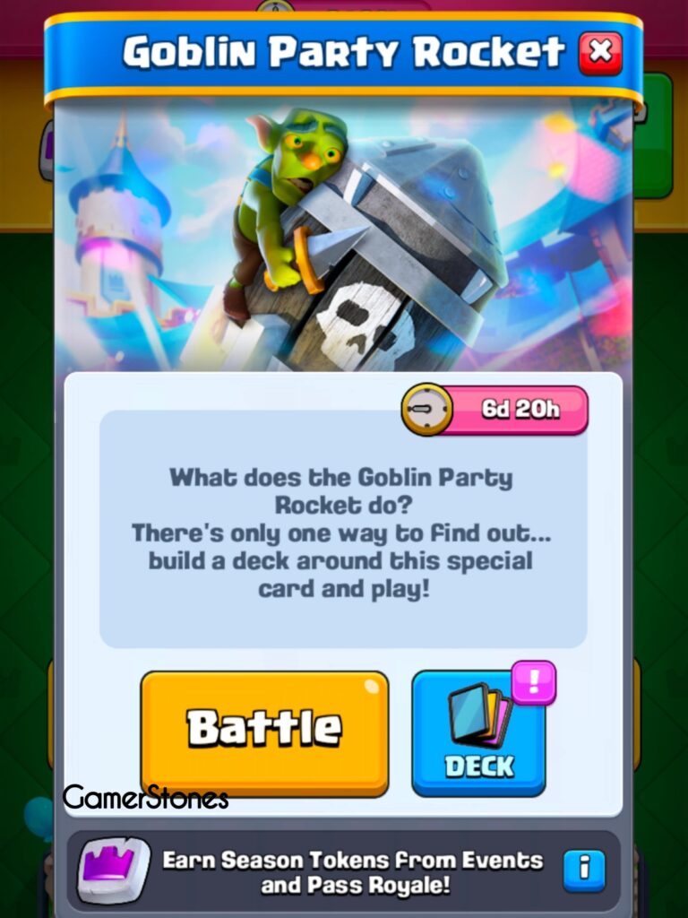 Goblin Party Rocket Event