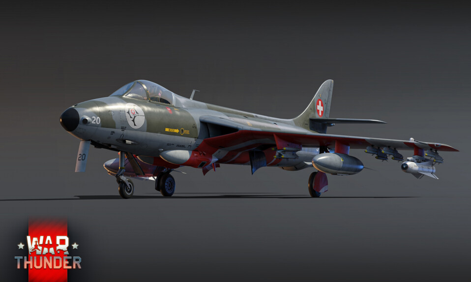 War Thunder: F.58 jet fighter