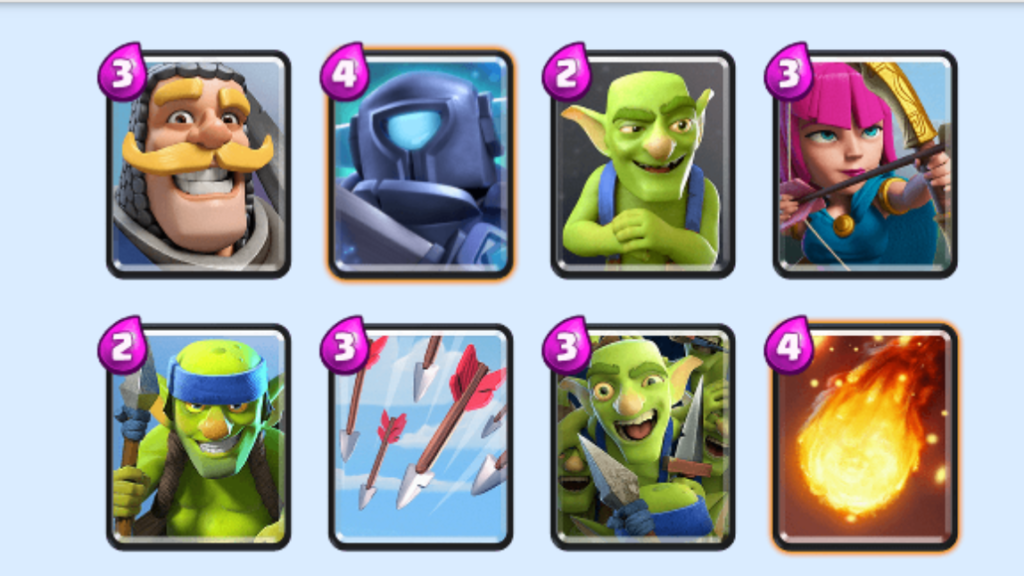 Clash Royale - the best deck for a beginner