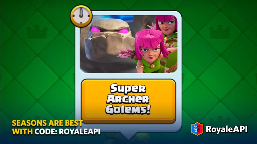 Super Archers GOlems Deck