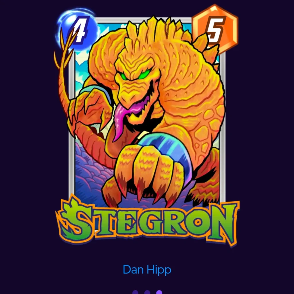 Marvel Snap Stegron Varient