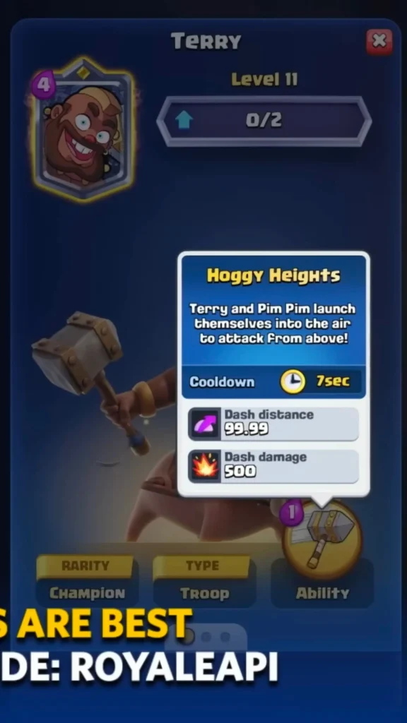 Clash Royale Super Champion Battle Deck - Super Hog