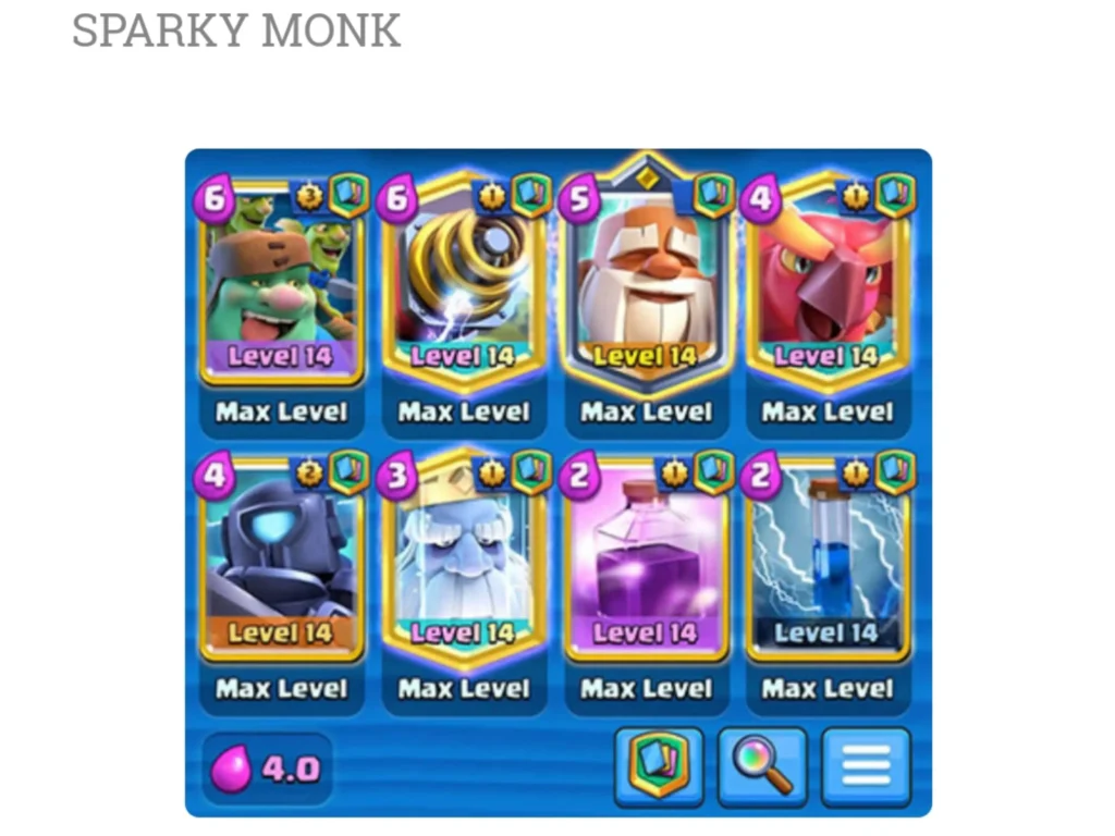 clash royale best deck / clash royale monk deck be like with funny moments   #1 monk deck be like / best mega monk deck in clash royale #clashroyale  #cr #coc #gurucr #