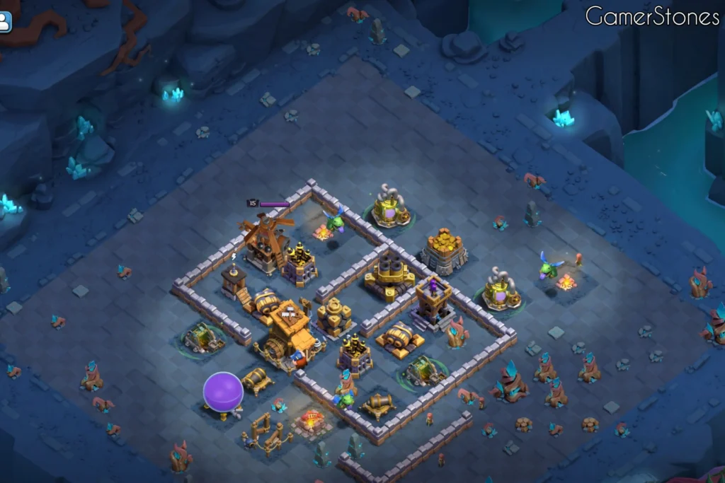 clash of clans: o.t.t.o's Outpost Level 1 Base Layouts