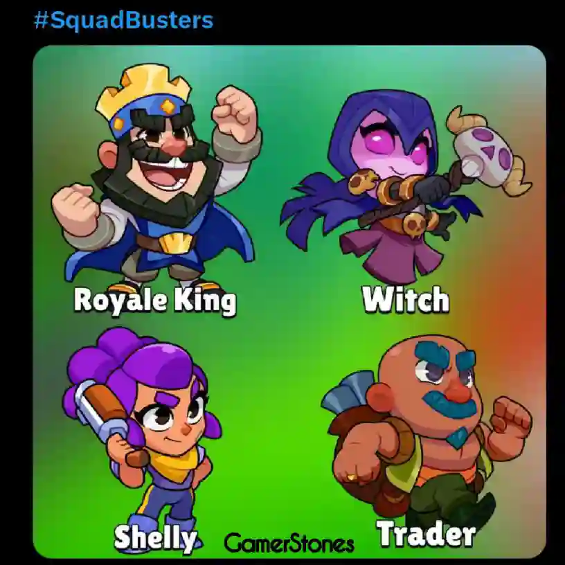 Squad Busters new characters