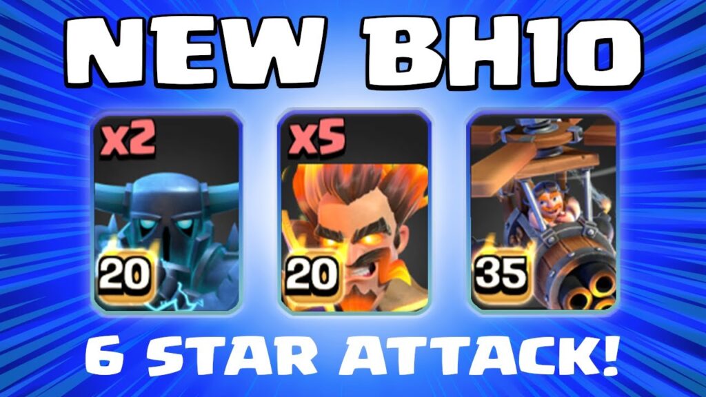 Builder Base 2.0: BH10 Attack Strategy