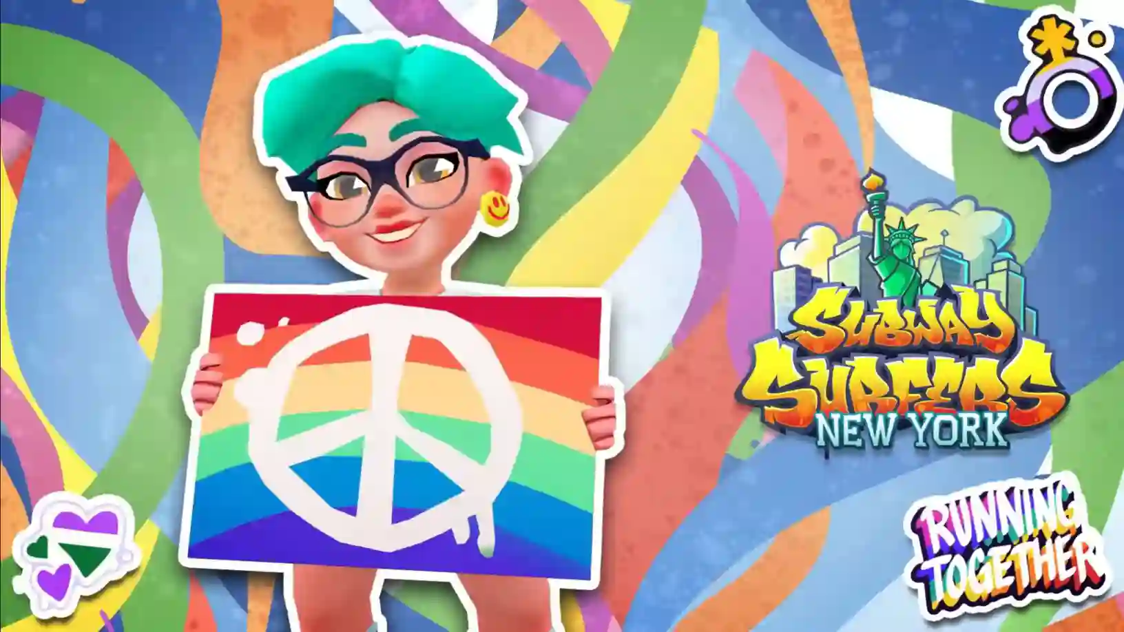 Subway Surfers on X: The Subway Surfers World Tour is excited to run in a  city filled with stories of Pride, New York! 🏳️‍🌈 Join in on all the fun  with our