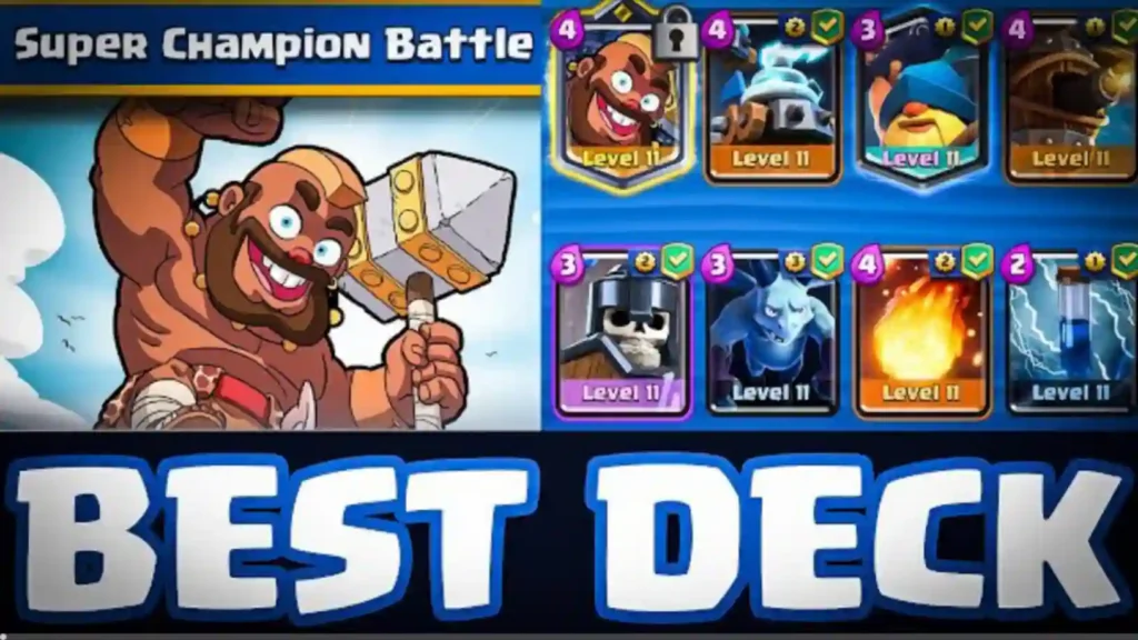 best Champion Hog Riders Return deck