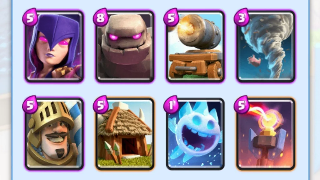 top dark elixir challenge deck clash royale
