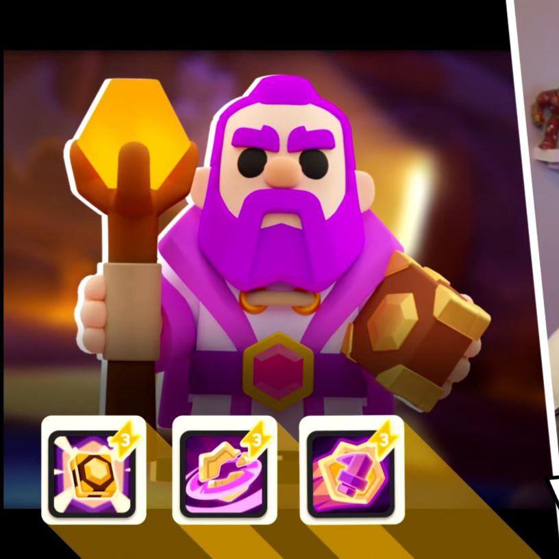 Clash Mini Grand Warden Hero