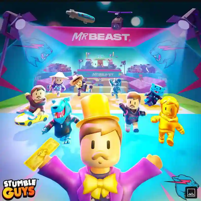 Stumble Guys teams up with MrBeast on in-game experience