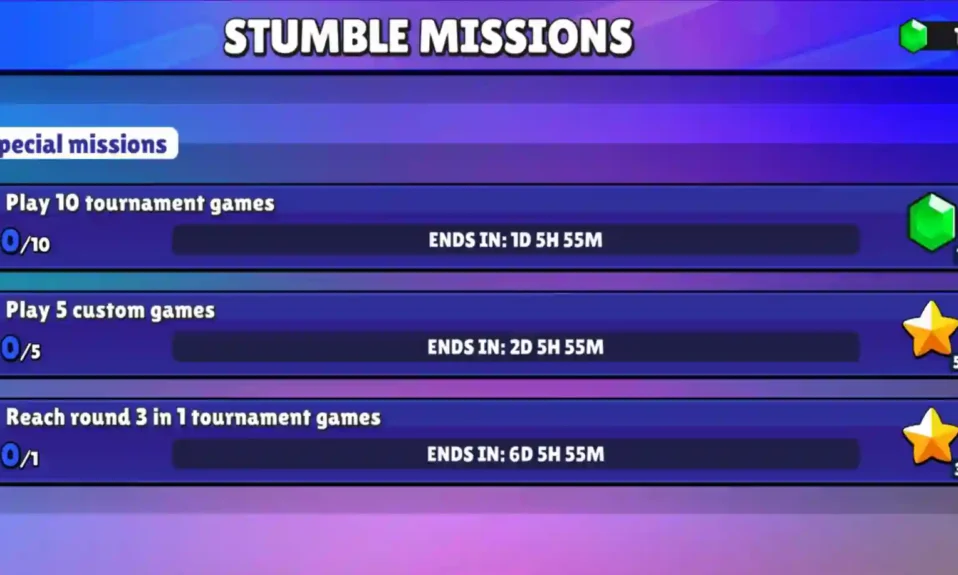 Stumble Guys Missions