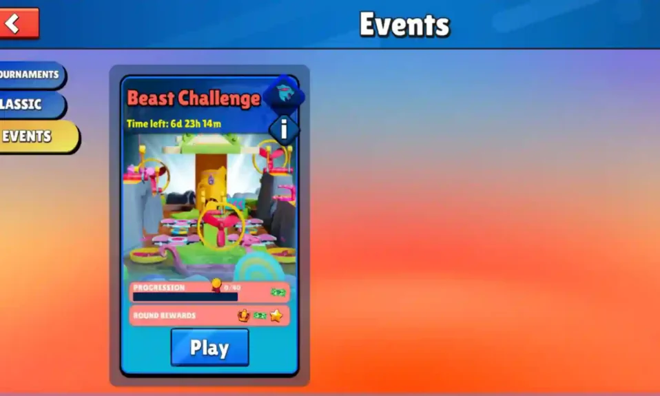 Stumble Guys Beast Challenge