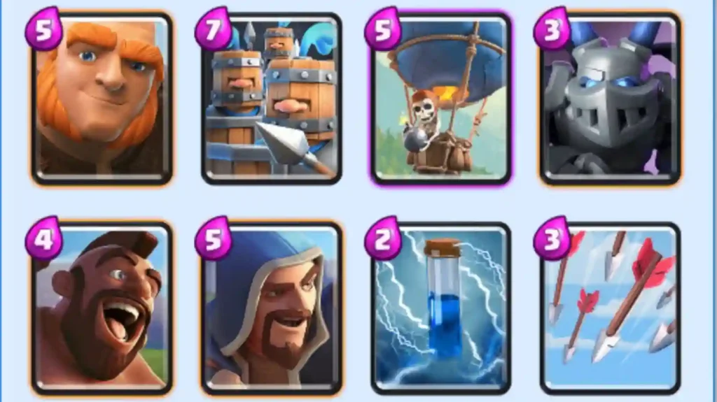 Raging Giant Deck Clash Royale