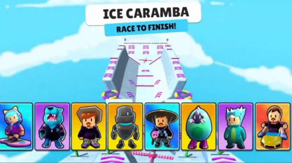 Ice Caramba in Stumble Guys