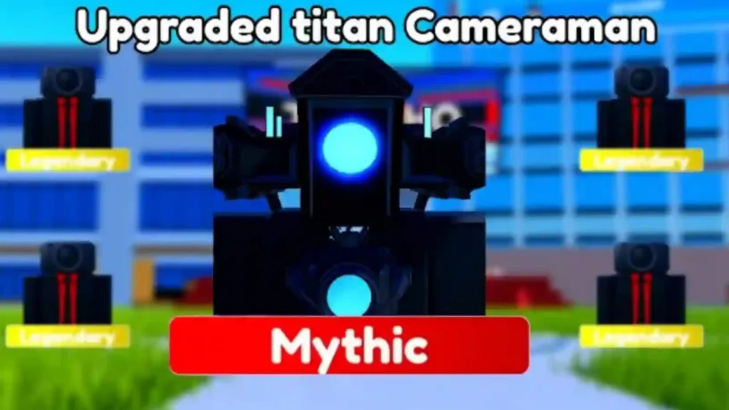 Upgraded Titan Cameraman in Toilet Tower Defence