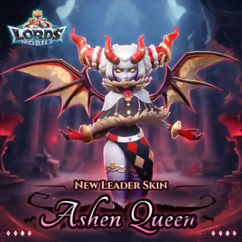 Ashen Queen Skin in Lords Mobile