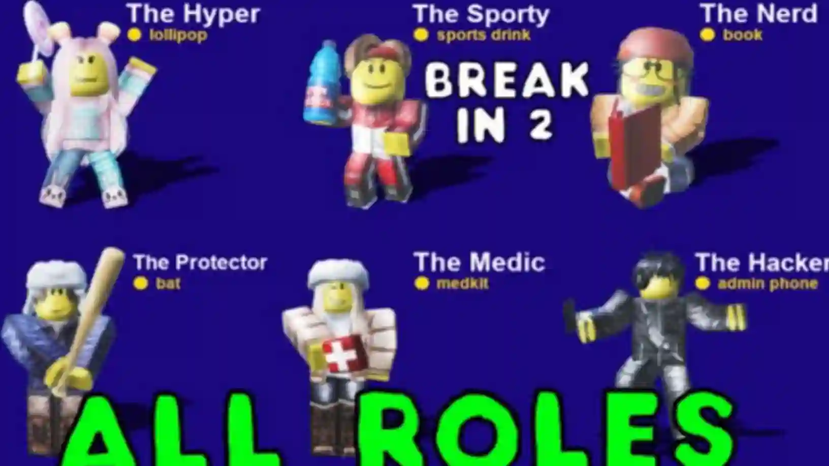 All Roles Break In 2