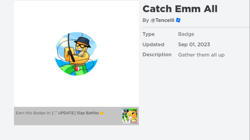 Cath Emm All Badge in Slap Battles