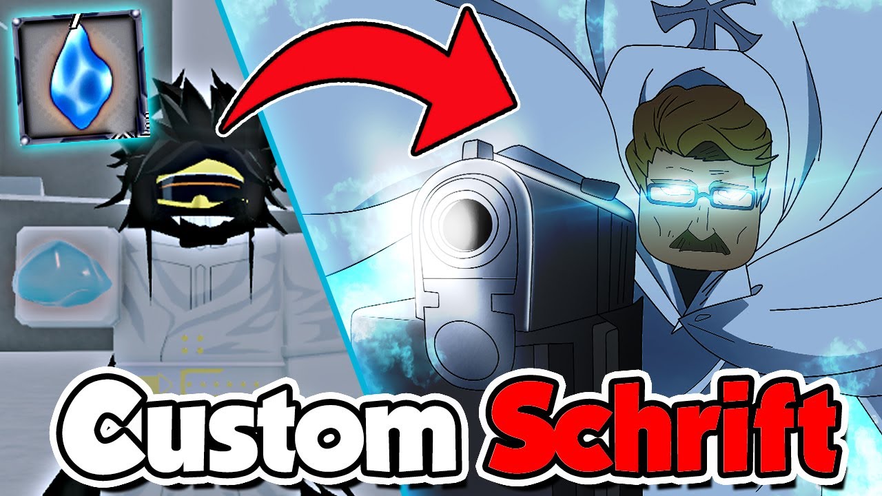 How to Get Custom Schrift in Roblox Peroxide?