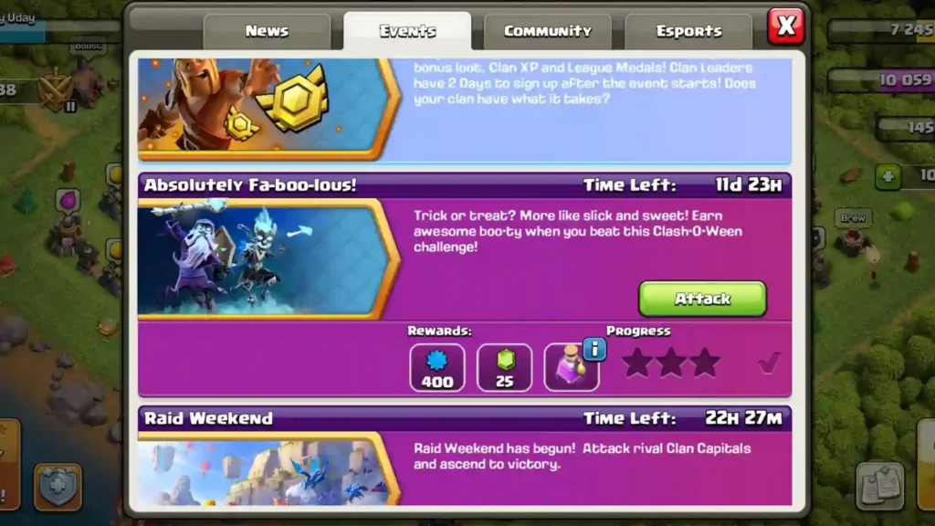 How to play Absolutely Fa-boo-lous Challenge in Clash of Clans