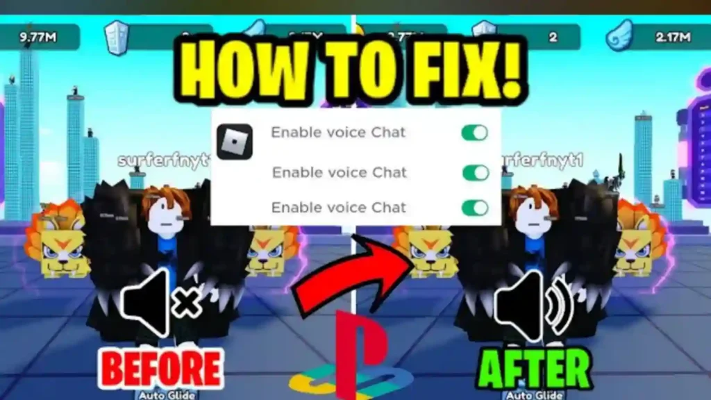 How to fix Voice Chat Not Working PlayStation Roblox