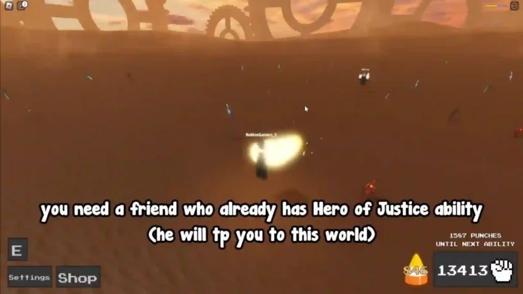 Step 2: Take friend to battle with you
