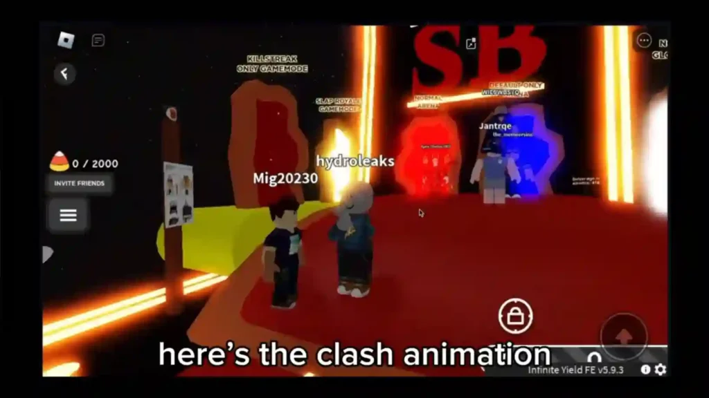 Clash Animation Slap Battles