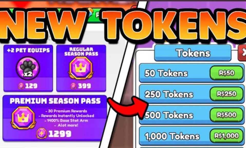 Arm Wrestle New currency called Tokens