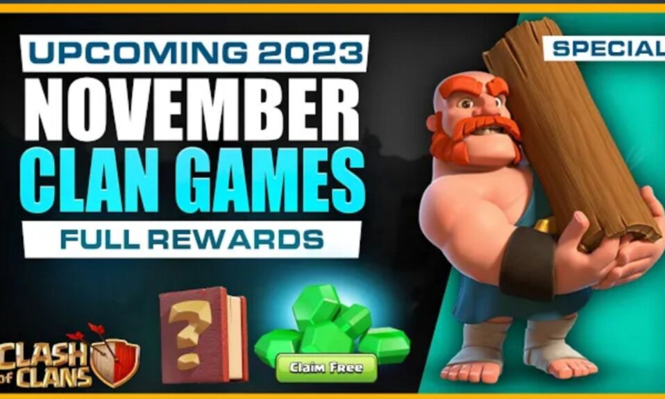 Clan Games November 2023