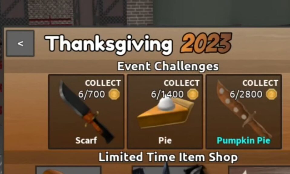 MM2 Thanksgiving Update