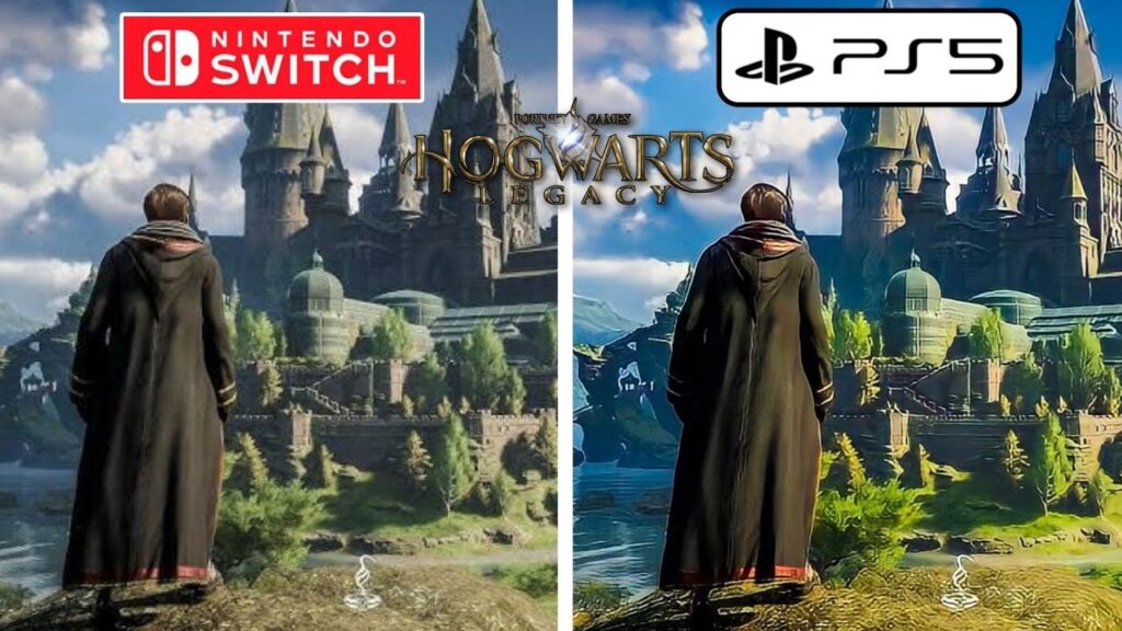 Hogwarts Legacy PlayStation comparison with Switch