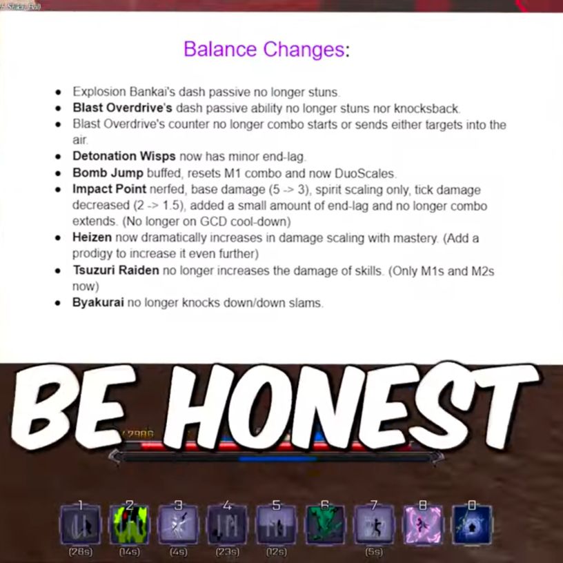 Update Log of Balance Changes