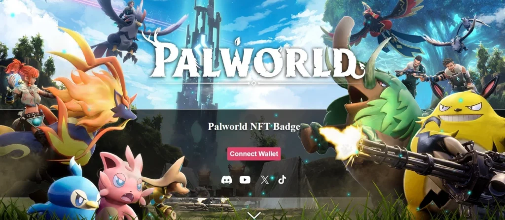 Fake Palworld website
