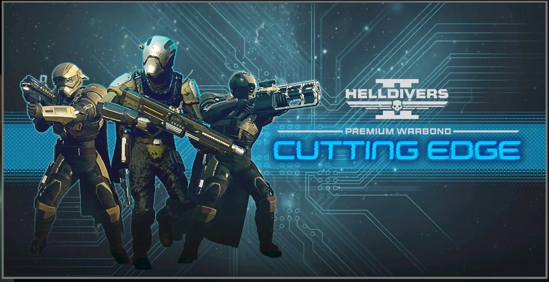 Cutting Edge Premium Warbond in Helldivers 2