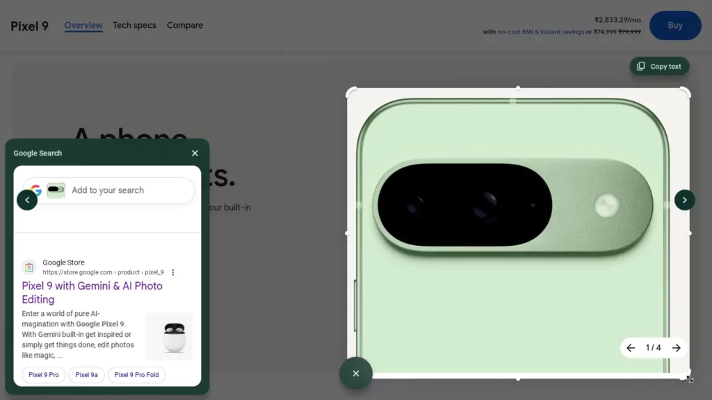 chromebook screen search