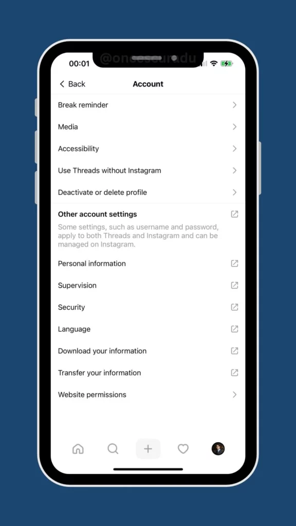 use threads without instagram